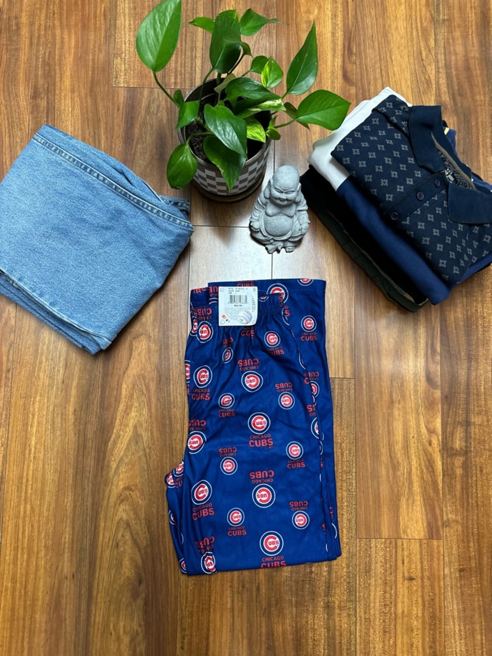 MLB Chicago Cubs All-Over Print Pajama